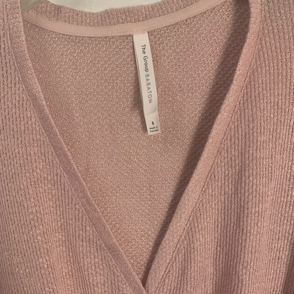 Aritzia Babaton Tie Up Long Sleeve Tee - Picture 5 of 11
